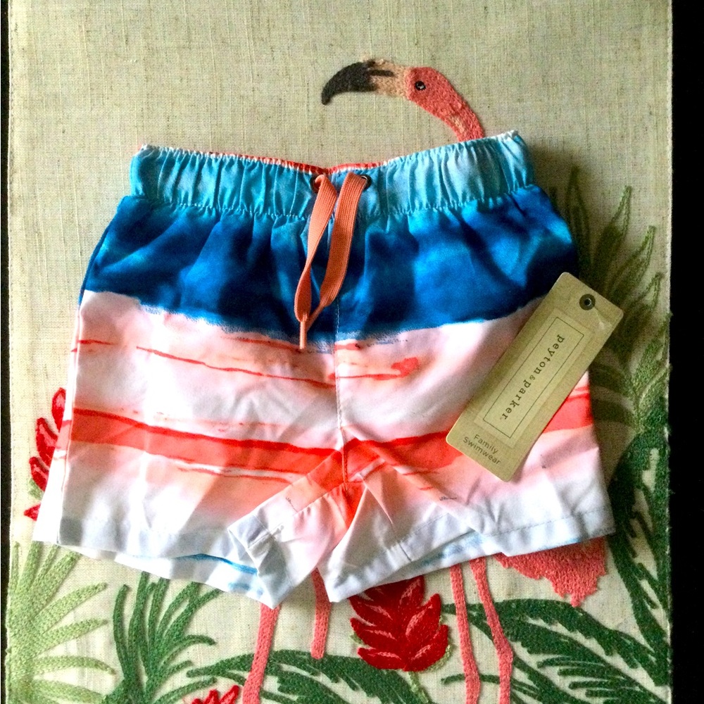 🆕 Cute Baby Boy Swim Shorts Trunks 🐬❤️🏝